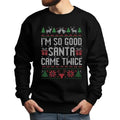 FAYALEQ Merry Christmas Couple Sweatshirt For Men Santa Pullover Christmas Holiday Hoodie Crewneck Long Sleeve Tops - Trendify product
