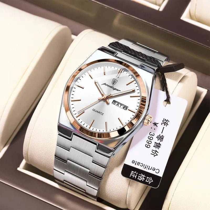 Ultra - thin Men's Watch Waterproof Luminous Quartz Watch - Trendify product