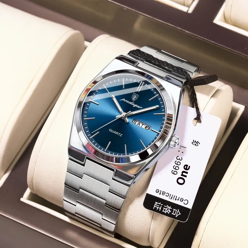 Ultra - thin Men's Watch Waterproof Luminous Quartz Watch - Trendify product