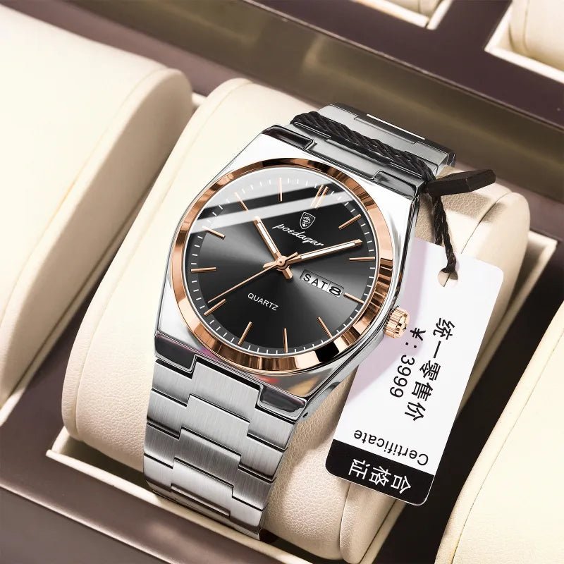 Ultra - thin Men's Watch Waterproof Luminous Quartz Watch - Trendify product