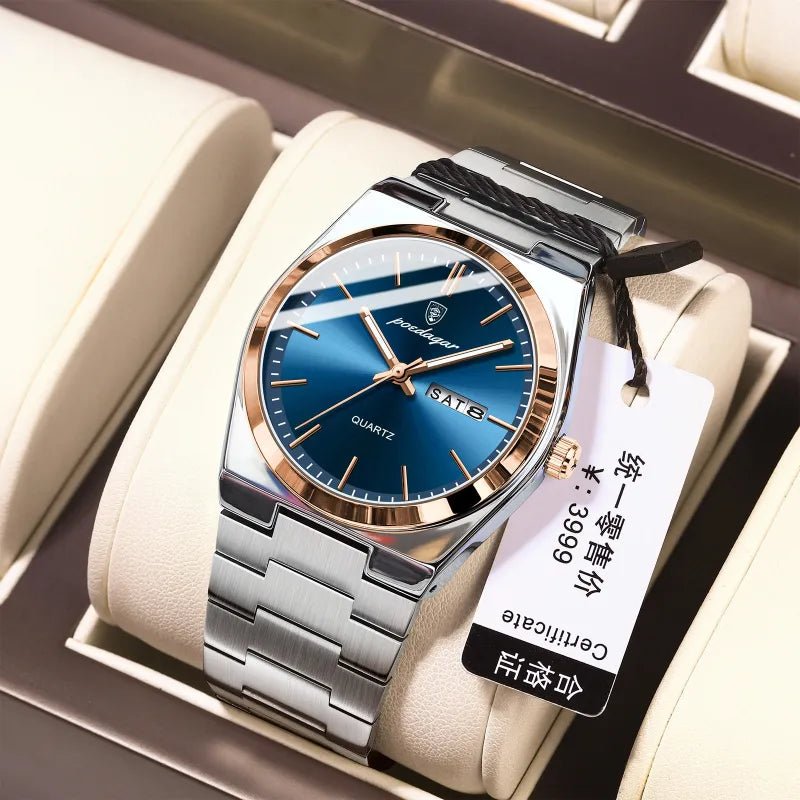 Ultra - thin Men's Watch Waterproof Luminous Quartz Watch - Trendify product